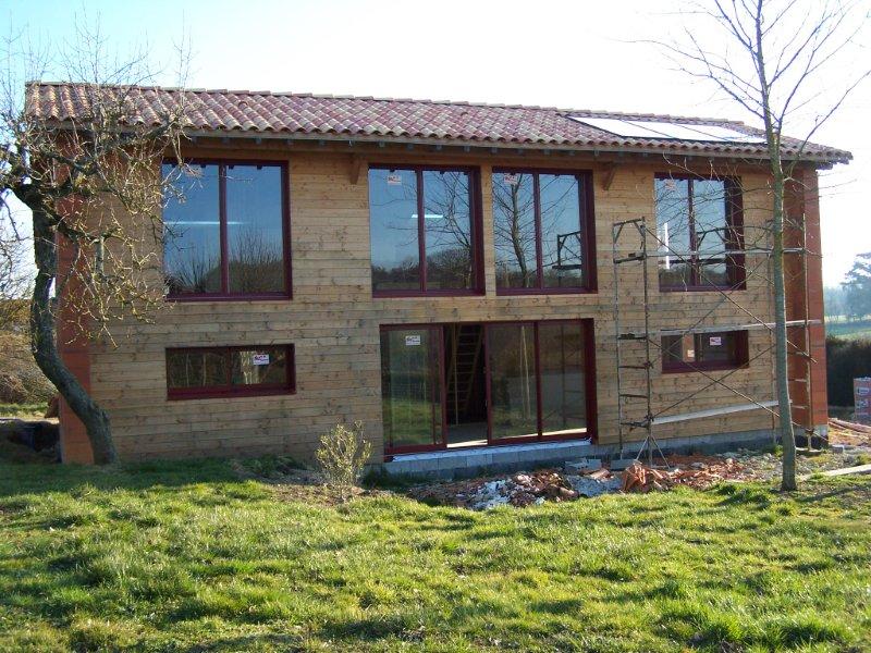 Maisons En Paille Bois Et Paille Charpente Eco Construction